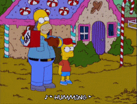 homer simpson arsonist GIF