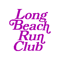 longbeachrunclub running long beach runclub run club Sticker