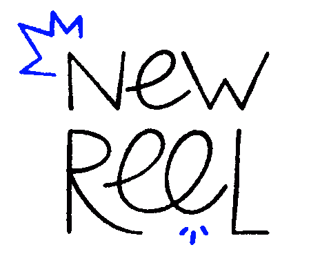 Hand Made Text Sticker