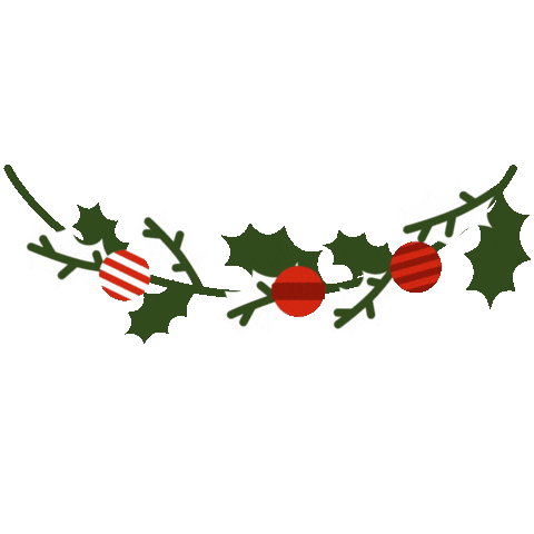 Christmas Holly Sticker