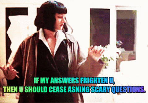 pulp fiction bitch please GIF