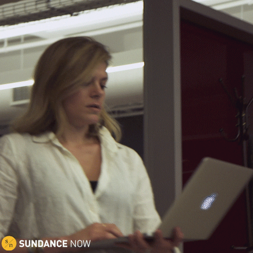 tonya glanz office GIF by Sundance Now