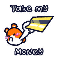 Paying Credit Card Sticker
