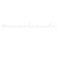 Hashtag Blanc Sticker by La Maison Lavande