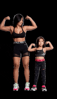 bodybylulu strongwomen momboss fitmom girlscan GIF