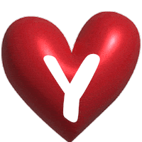 Heart Y Sticker
