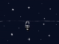 Night Sky Stars GIF by Barbara Pozzi