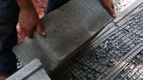Cinder Blocks Retaining Wall GIF by JC Property Professionals