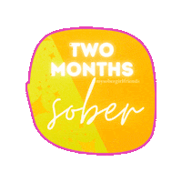 Two Months Sticker