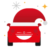 fiatwishes christmasfiat Sticker by FIAT