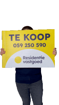 Welcome Home Sticker by Residentie Vastgoed