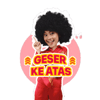 mitrabukalapak swipe up bukalapak warung mitra bukalapak Sticker