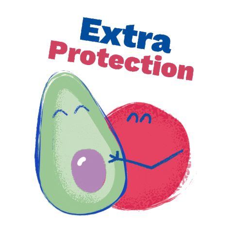 Avocado Sticker by mustelasg
