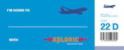 exploricaonline travel plane ticket explorica GIF