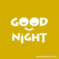 Tired Good Night GIF by sendwishonline.com