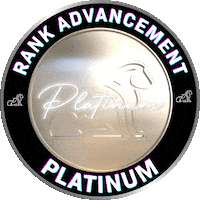 Badge Platinum Sticker by Arieyl