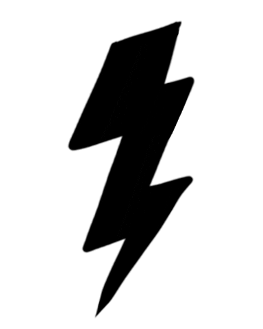 Flash Thunder Sticker