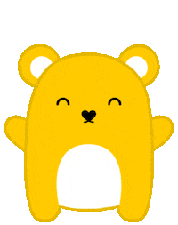 Happy Jump Sticker by Noodoll