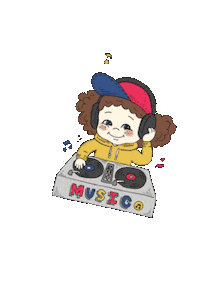 Party Dj Sticker