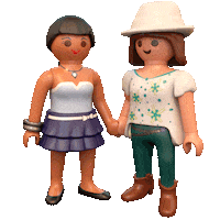 I Love You Kiss Sticker by PLAYMOBIL