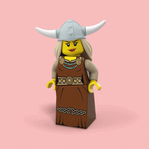 Viking GIF by LEGO