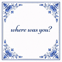 Where Were You Waarwasje GIF by Avalon Music