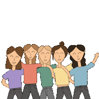 Friends Love Sticker