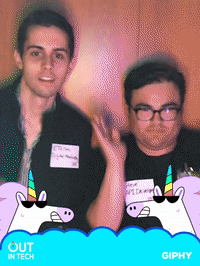 outintech GIF by Out in Tech x GIPHY | Spring Social @ Hotel Americano