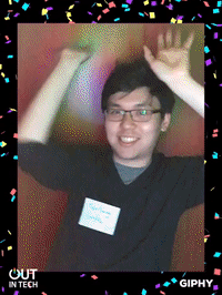 outintech GIF by Out in Tech x GIPHY | Spring Social @ Hotel Americano