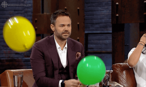 cbc giphyupload party cbc balloon GIF