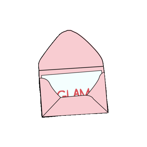 mcarofernandez giphyupload new letter glam Sticker