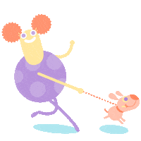 Skipping Cystic Fibrosis Sticker by Beam Feel Good