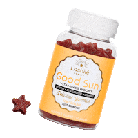 Sun Peach Sticker by Lashilé Beauty