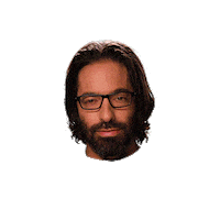 floating head gianni Sticker by Originals