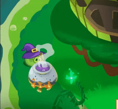 magic potion cauldron GIF by Angry Birds