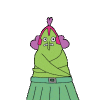 happanna cold shaking freezing freeze Sticker