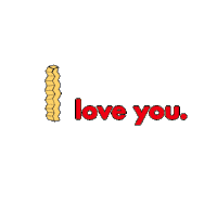 I Love You Food Sticker by Ore-Ida Potatoes