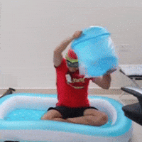 Swimming Pool Bath GIF