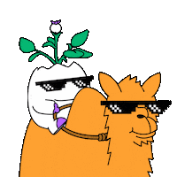 Wednesday Morning Chill Sticker by Magic Eden