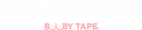 BoobyTape yes queen boobs yas Sticker