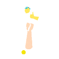 lemoninfluencerid thumbs up influencer lemon approved Sticker