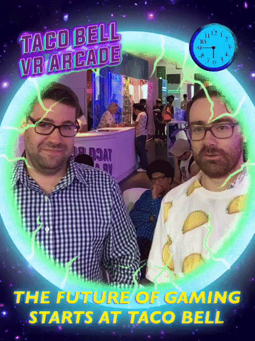 vrarcade GIF by Taco Bell VR Arcade