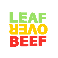 Vegan Beef Sticker by ExtraFood