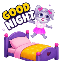 Good Night Sticker by Lucas and Friends by RV AppStudios