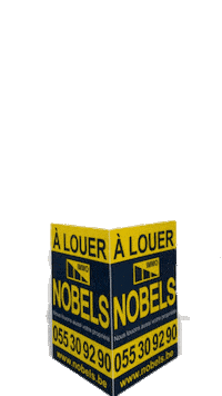 ImmoNobels immo nobels immo nobels verhuurd immo nobels te koop immo nobels a louer Sticker