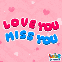 Miss U I Love You GIF by Lucas and Friends by RV AppStudios