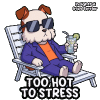 Dog Summer Sticker by VeeFriends