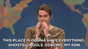 Bill Hader Halloween GIF by Saturday Night Live