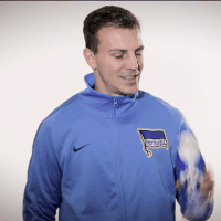 hungry christmas GIF by Hertha BSC