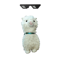 Llama Pablo Sticker by 1. Roundnetclub Opladen